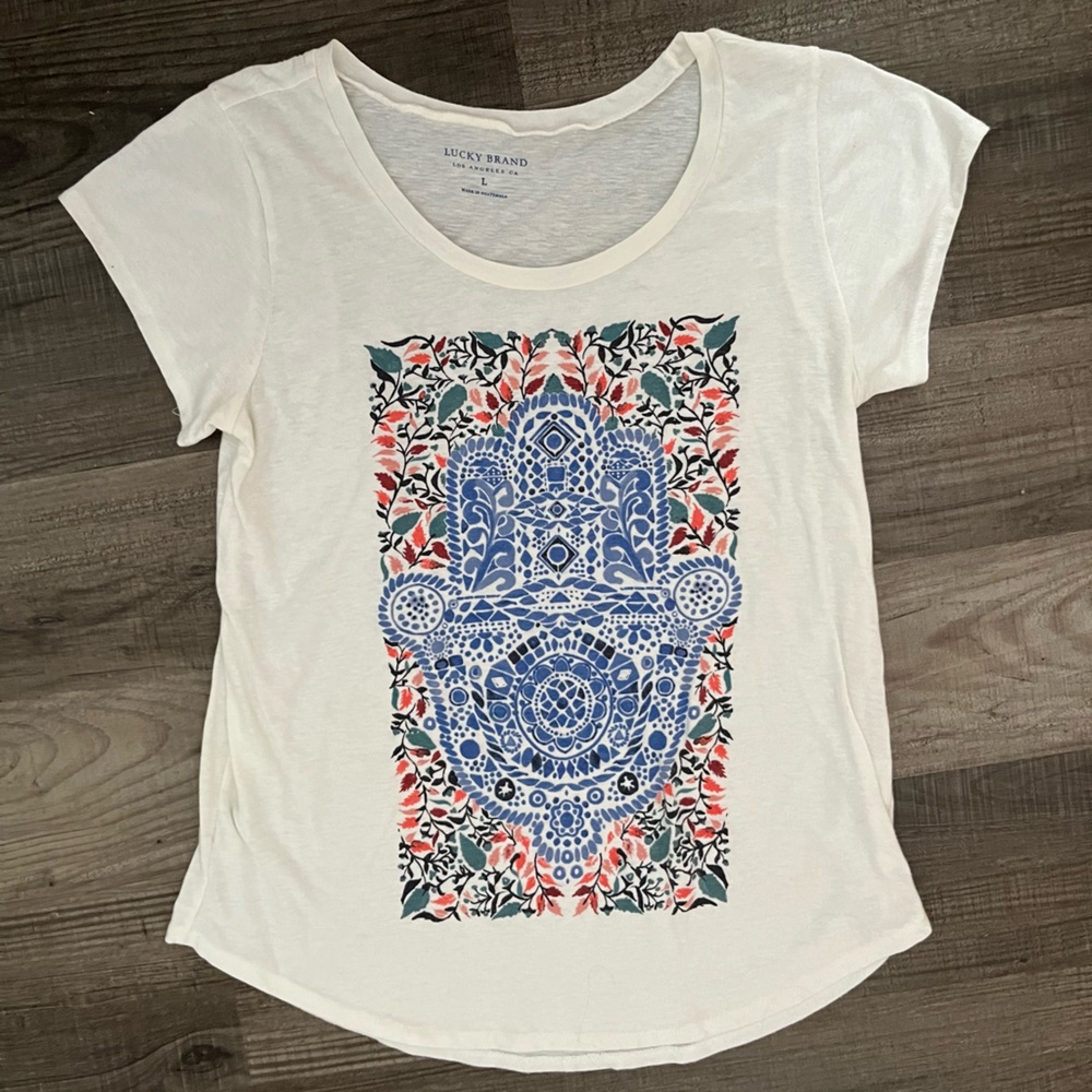 Lucky Brand Hamsa T-shirt